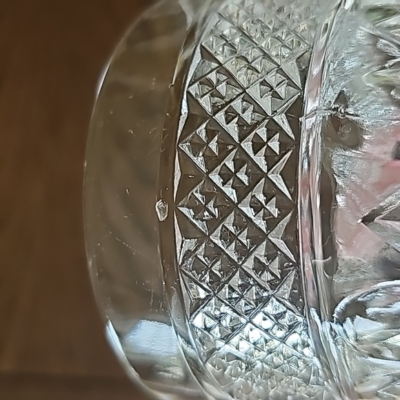 Imperial Glass Cape Cod Clear Wine Goblets w/ Wafer Stems, S/2 - Picture 7 of 7